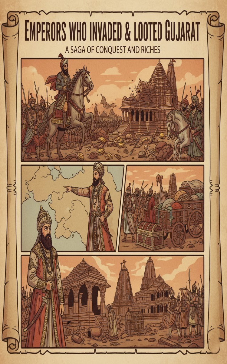 Emperors Who Invaded and Looted Gujarat